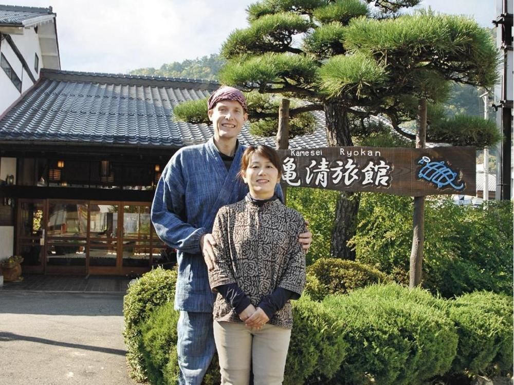 Kamesei Ryokan Chikuma Exterior foto